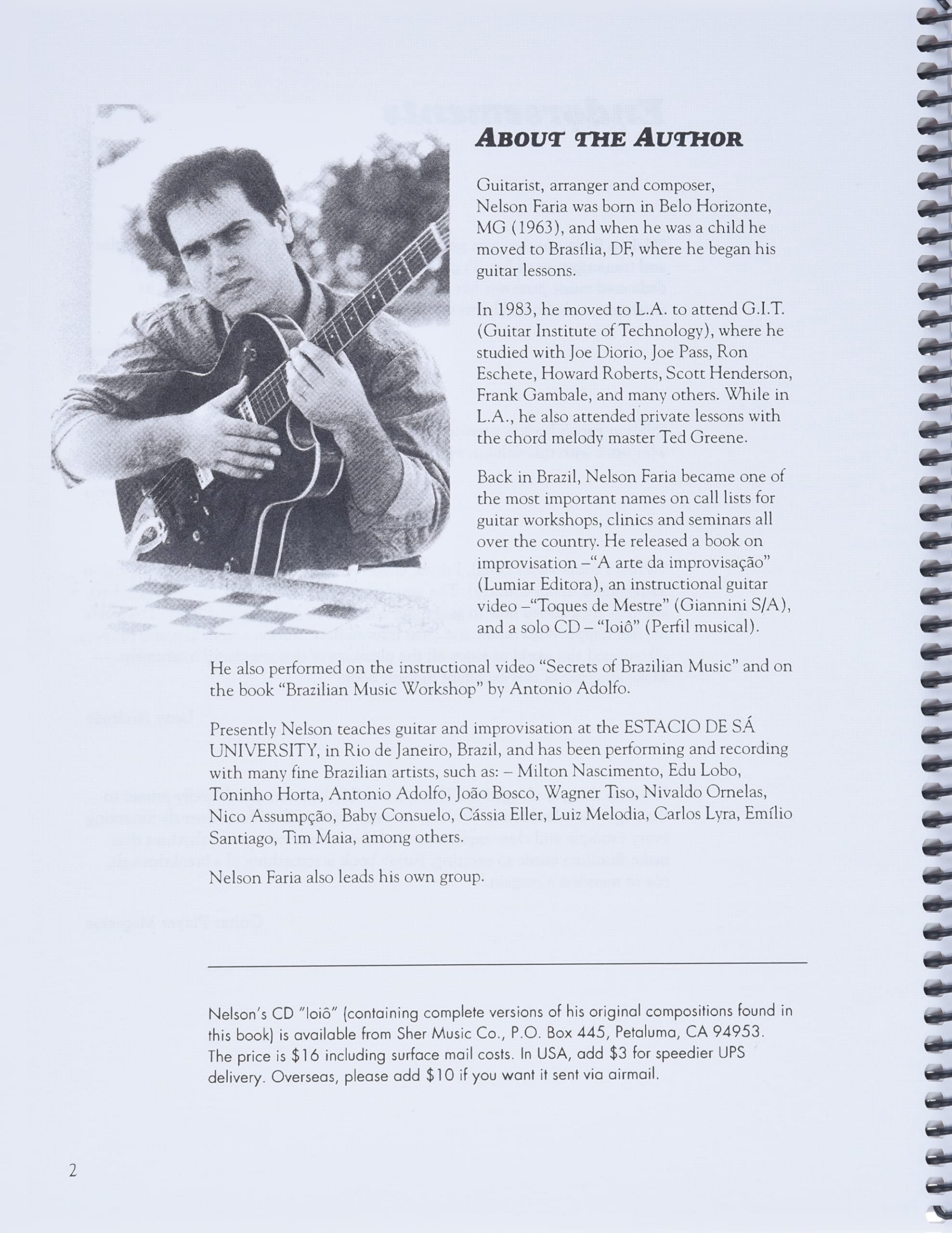 The Brazilian Guitar Book - Learn Authentic Brazilian Guitar Styles & Techniques for Beginners to Advanced Players | Perfect for Practice, Performances & Music Enthusiasts