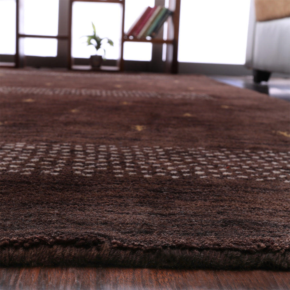 Colombo Premium Hand Knotted Wool Rug - Luxury Handmade Area Rug for Living Room, Bedroom & Office - Soft & Durable Persian Style Carpet