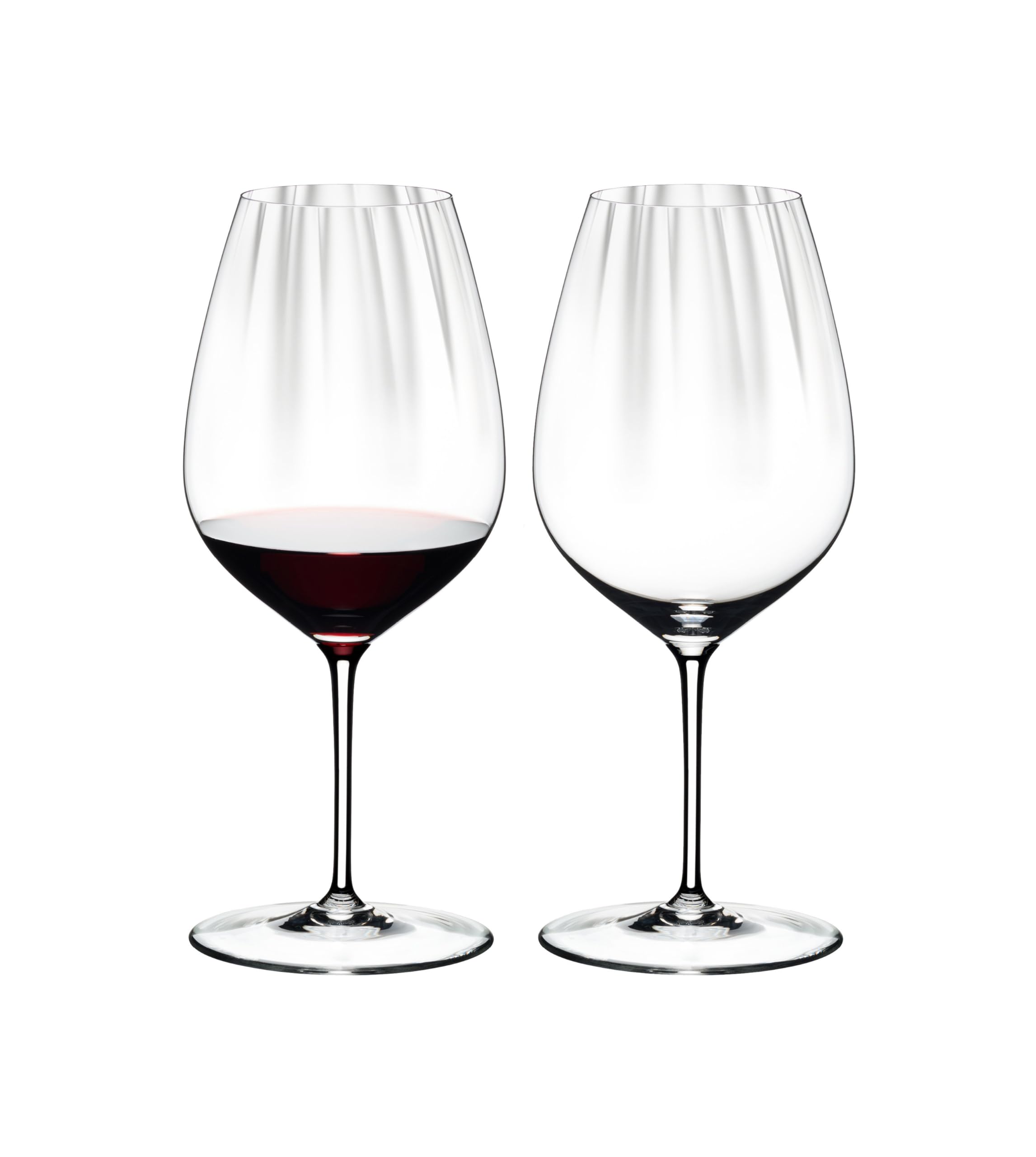Premium Riedel Performance Cabernet Wine Glasses Set of 2 - Crystal Clear Stemware for Red Wine Tasting & Fine Dining - Perfect for Gifts, Dinner Parties & Wine Enthusiasts