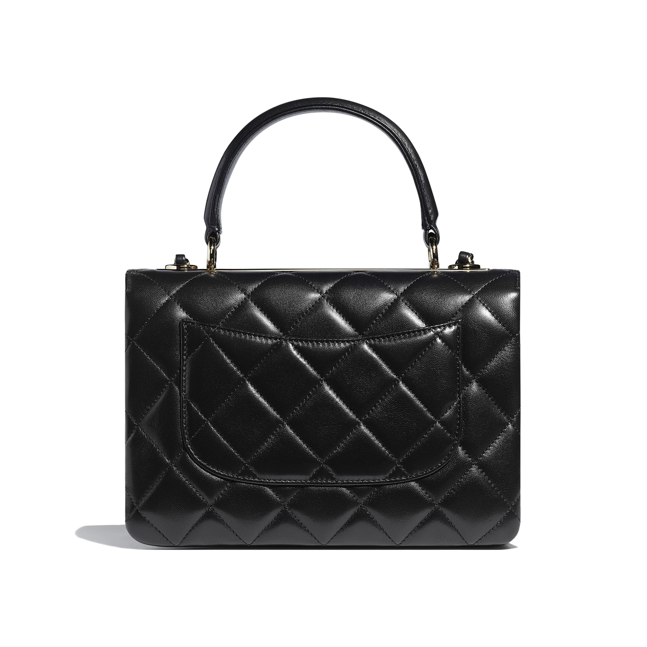 Chanel Small Flap Bag Lambskin Black Leather Crossbody Purse for Women | Luxury Designer Handbag for Evening Parties & Date Nights
