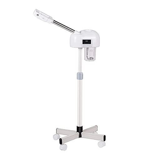 GLEnterprise Professional Facial Steamer with Hot Mist & Ozone Technology - Home & Salon Use for Blackhead Removal, Skin Hydration & Rejuvenation - Perfect for Spa Days, Acne Treatment & Anti-Aging Skincare Routine
