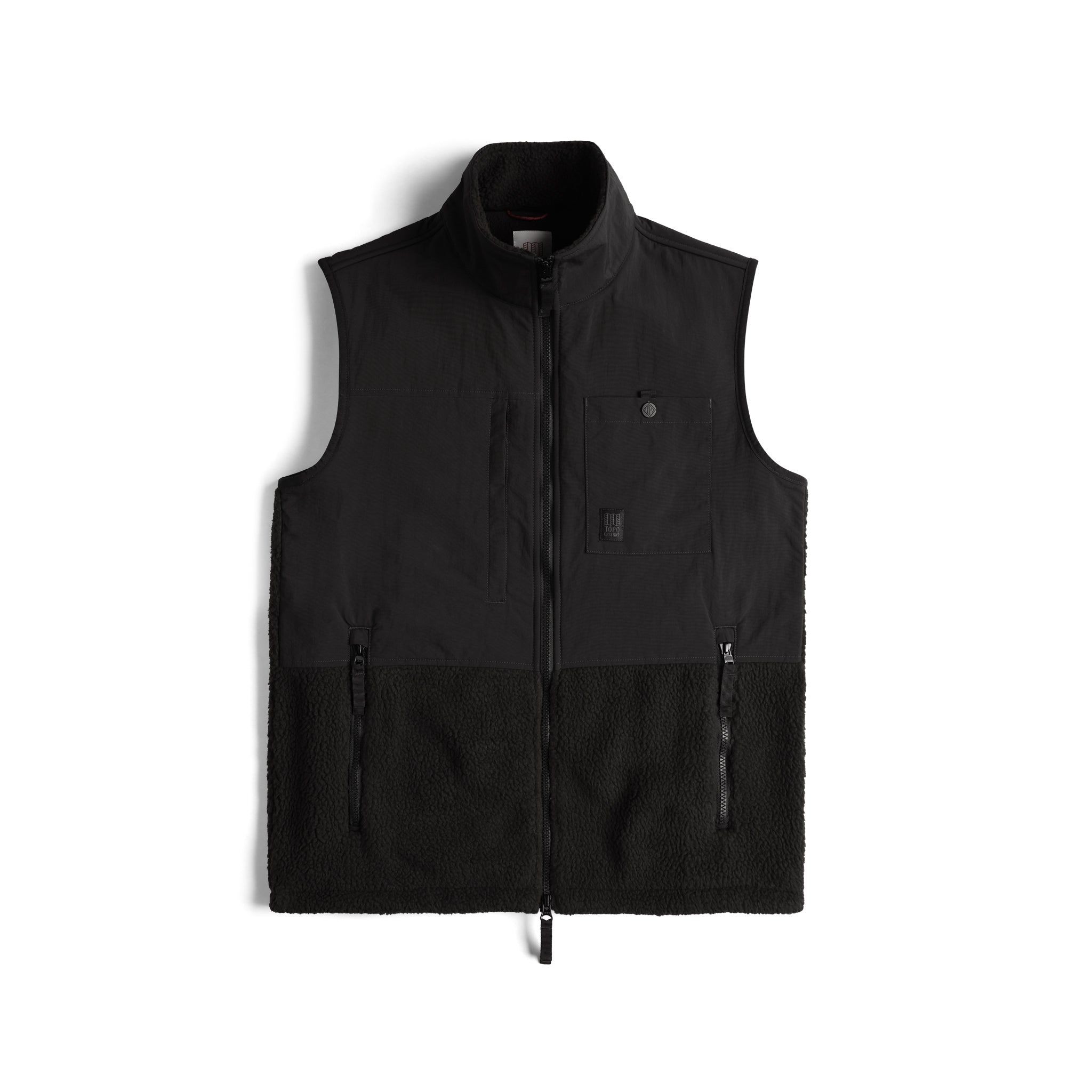 Men's Subalpine Fleece Vest - Lightweight Warm Winter Layering for Hiking & Outdoor Activities - Final Sale