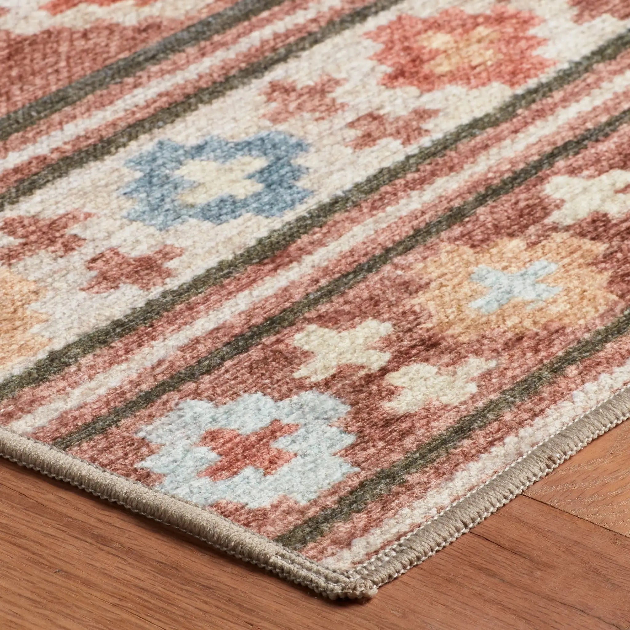 Canyon Natural Machine Washable Rug - Soft & Durable Area Rug for Living Room, Bedroom, Office - Eco-Friendly Home Decor