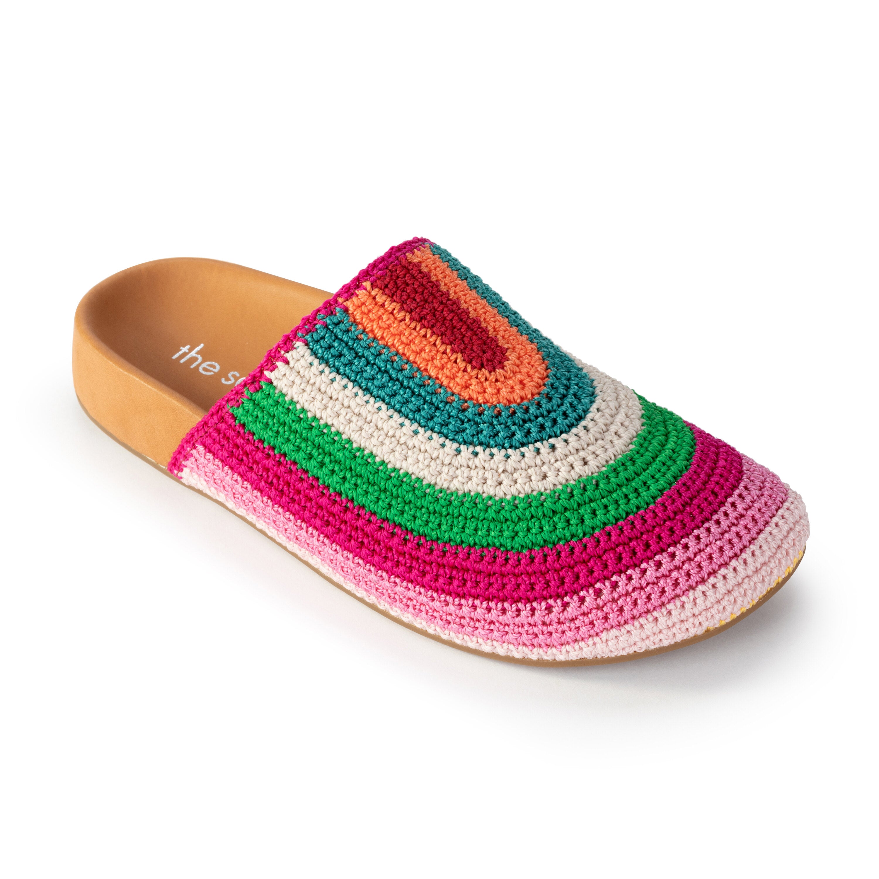 Bolinas Crochet Clogs for Women - Comfortable Handmade Summer Slide Sandals with Arch Support - Perfect for Beach, Pool, and Casual Outings