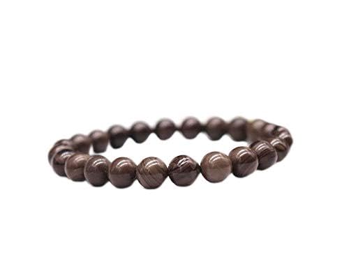 Natural Coffee Jasper Beaded Bracelet - Handmade Gemstone Jewelry for Women, Healing Crystal Beads Bracelet, Wholesale Bulk Supply | Perfect for Meditation, Yoga, Spiritual Gifts & Boho Fashion Accessories
