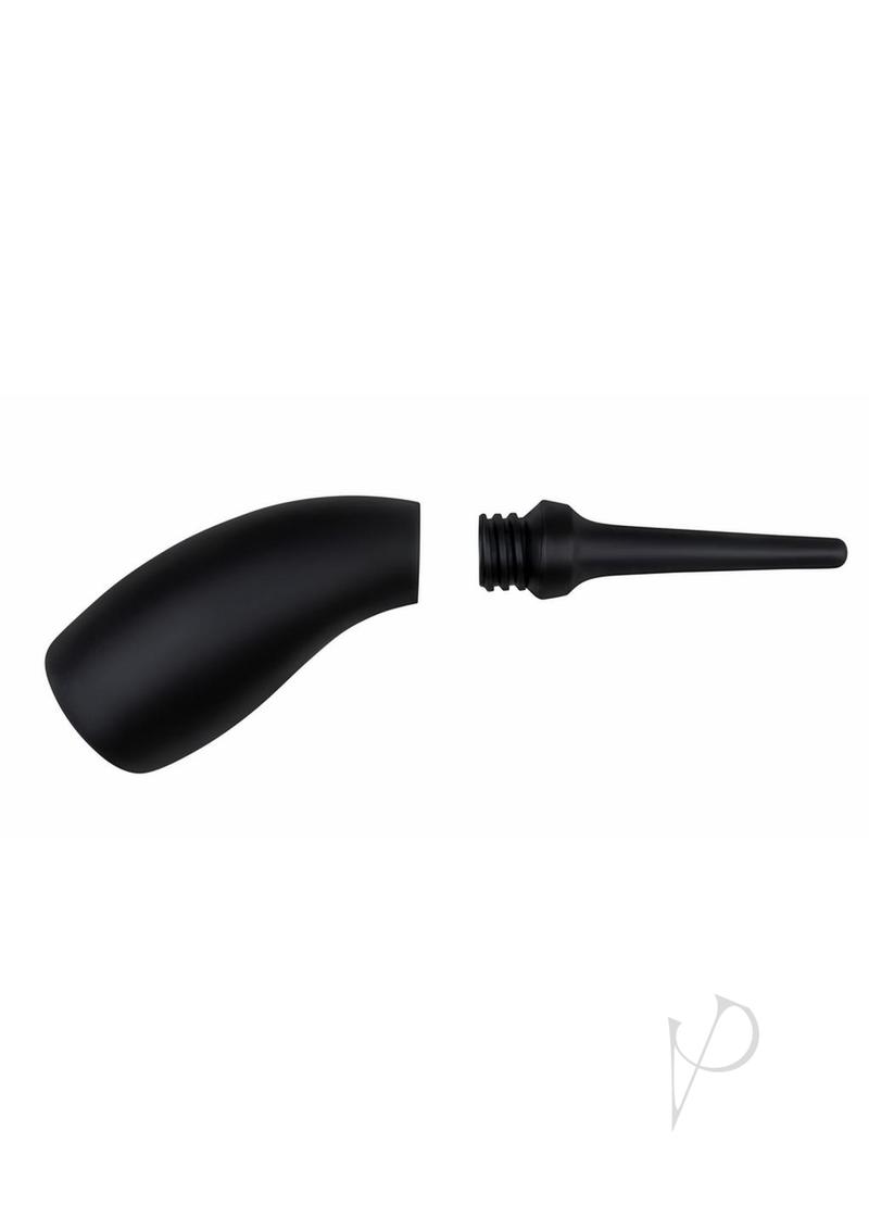 AquaClean 190ML One Way Valve Ergo Douche - Black | Comfortable & Hygienic Personal Cleansing Solution for Travel, Home & Gym Use
