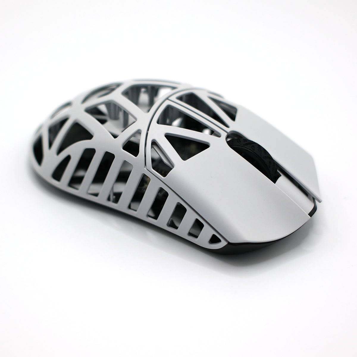 WLmouse Beast X Max Magnesium Wireless Gaming Mouse - Lightweight 59g, 26K DPI, Ergonomic Design for Pro Gamers (Fashion Grey) - Perfect for FPS, MOBA, and Esports Tournaments