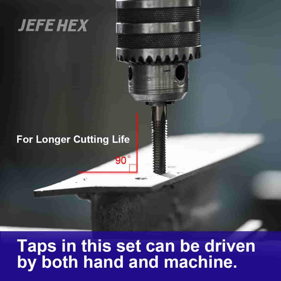 Premium 18-Piece Metric Drill and Tap Set - M2.5 to M12 HSS Jobber Length Drill Bits & Hand Plug Taps with T-Handle Ratchet Wrench & Metal Storage Case - Perfect for Metalworking, DIY Projects, and Professional Machining