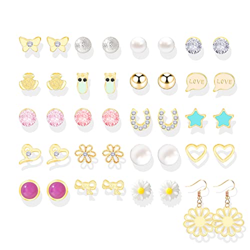 B4：20 pairs christmas earrings