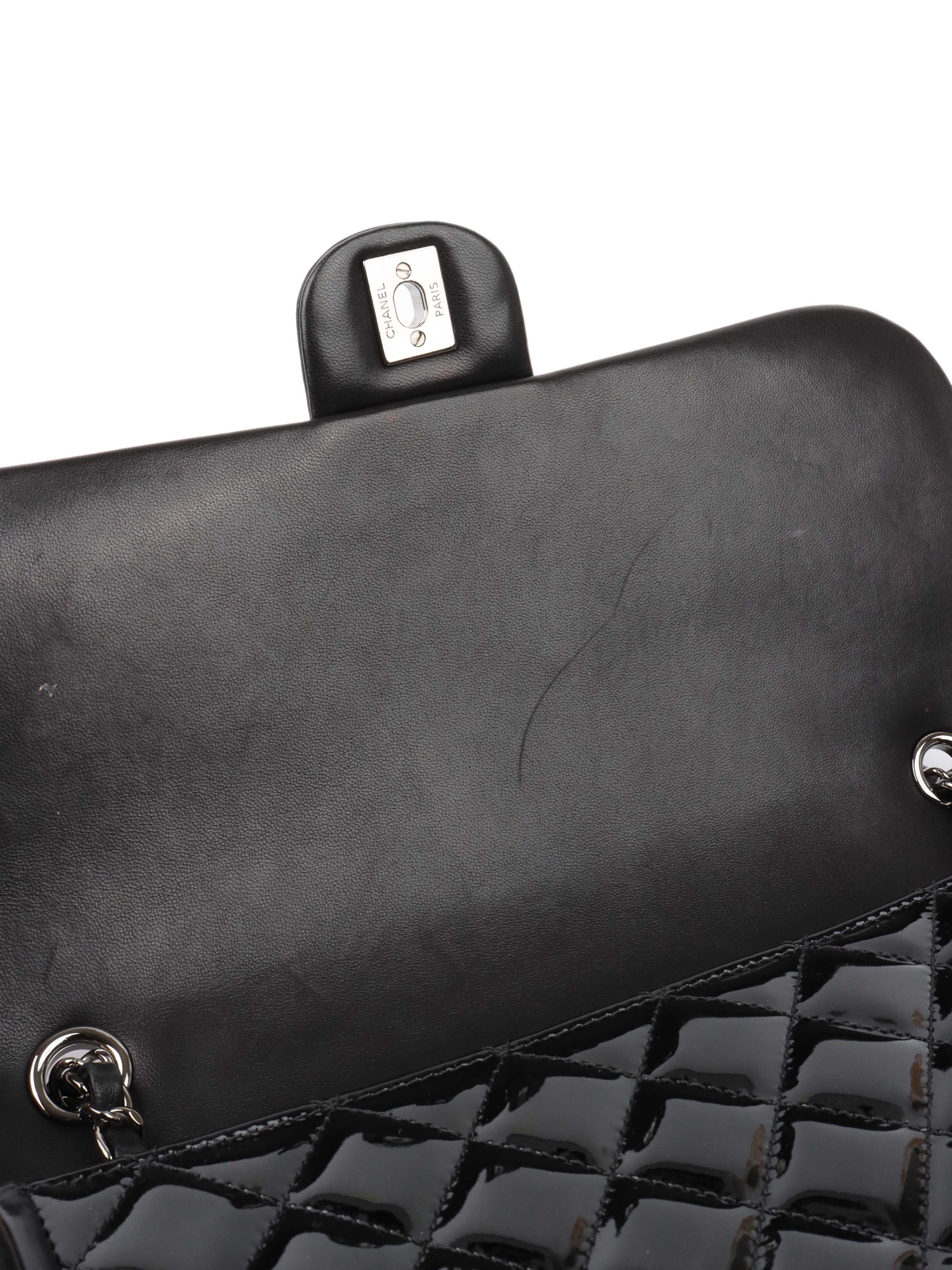 Chanel Patent Leather Classic Flap Bag - Luxury Designer Handbag for Women | Perfect for Evening Events, Parties & Special Occasions