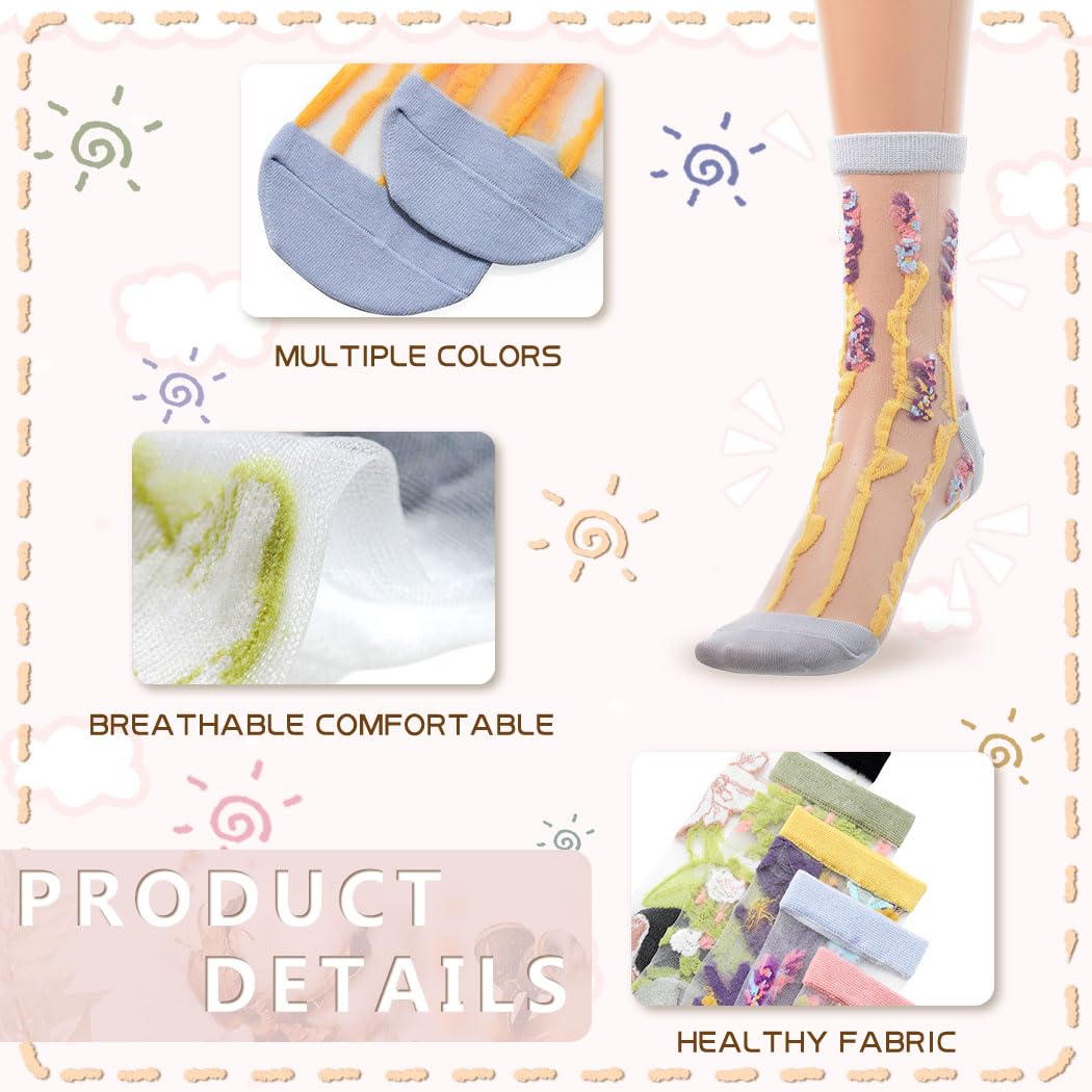 Women's Campsis Sheer Socks - Comfortable & Breathable for Daily Wear