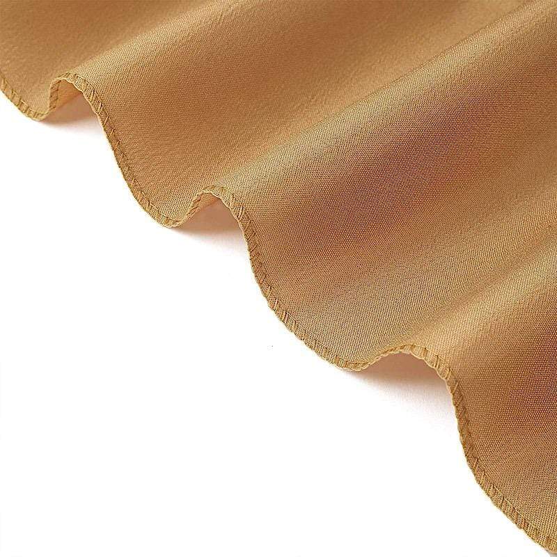 6 ft Polyester Tablecloth 72 x 30 Inches - Waterproof & Wrinkle-Resistant Rectangle Table Cover for Dining, Parties, and Events - Fits Standard 6 Foot Tables