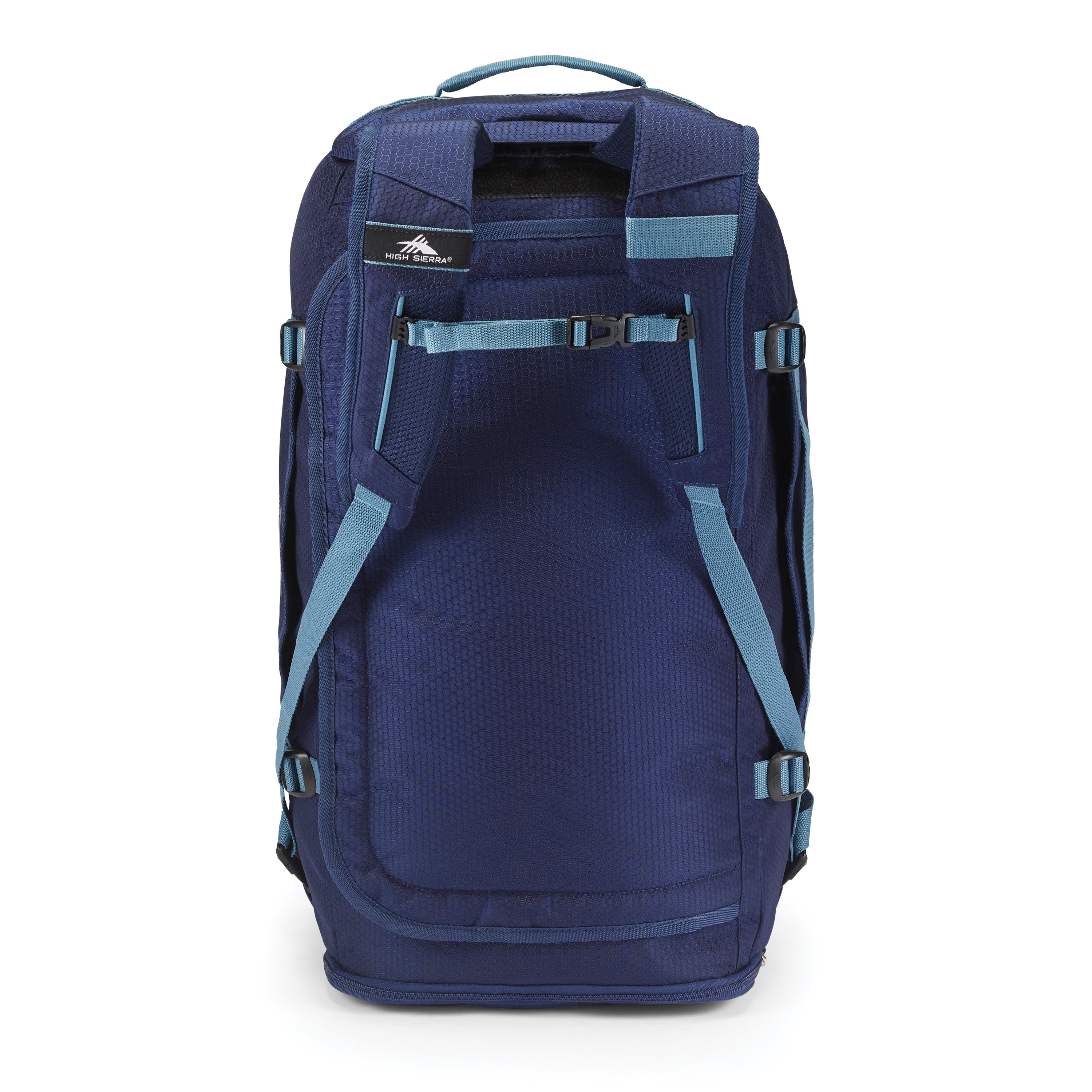 High Sierra Fairlead Collection Convertible Duffle Bag - Lightweight Travel Duffel with Shoulder Straps for Gym, Camping & Weekend Getaways
