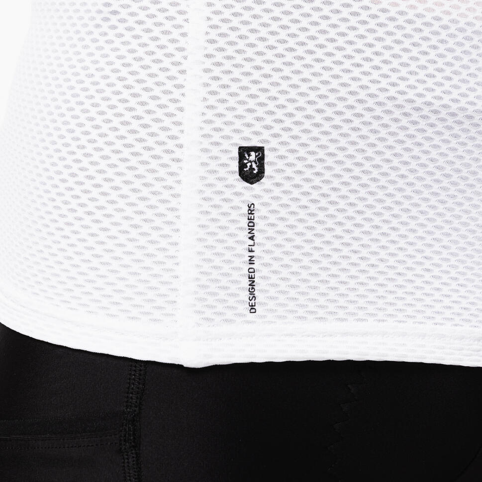 Van Rysel Men's Ultralight Mesh Base Layer - Breathable & Moisture-Wicking Performance Shirt for Cycling, Running & Outdoor Sports
