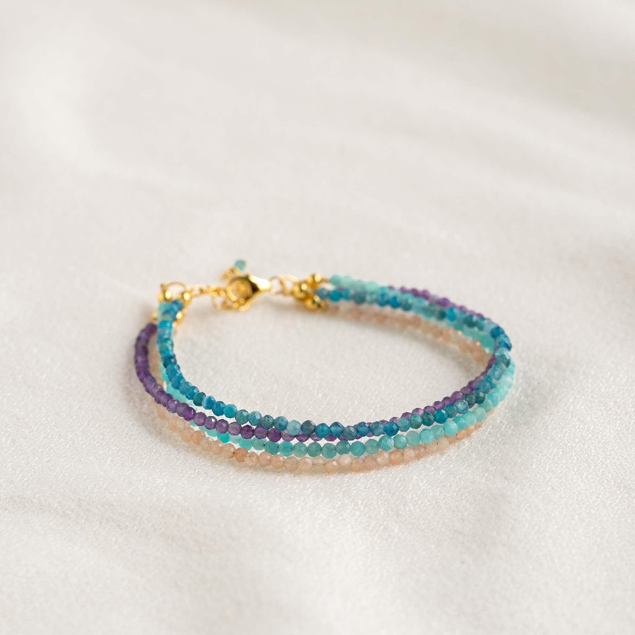 Stylish Multi Strand Beaded Bracelet for Women - Boho Chic Handmade Jewelry - Perfect for Parties, Weddings & Everyday Wear