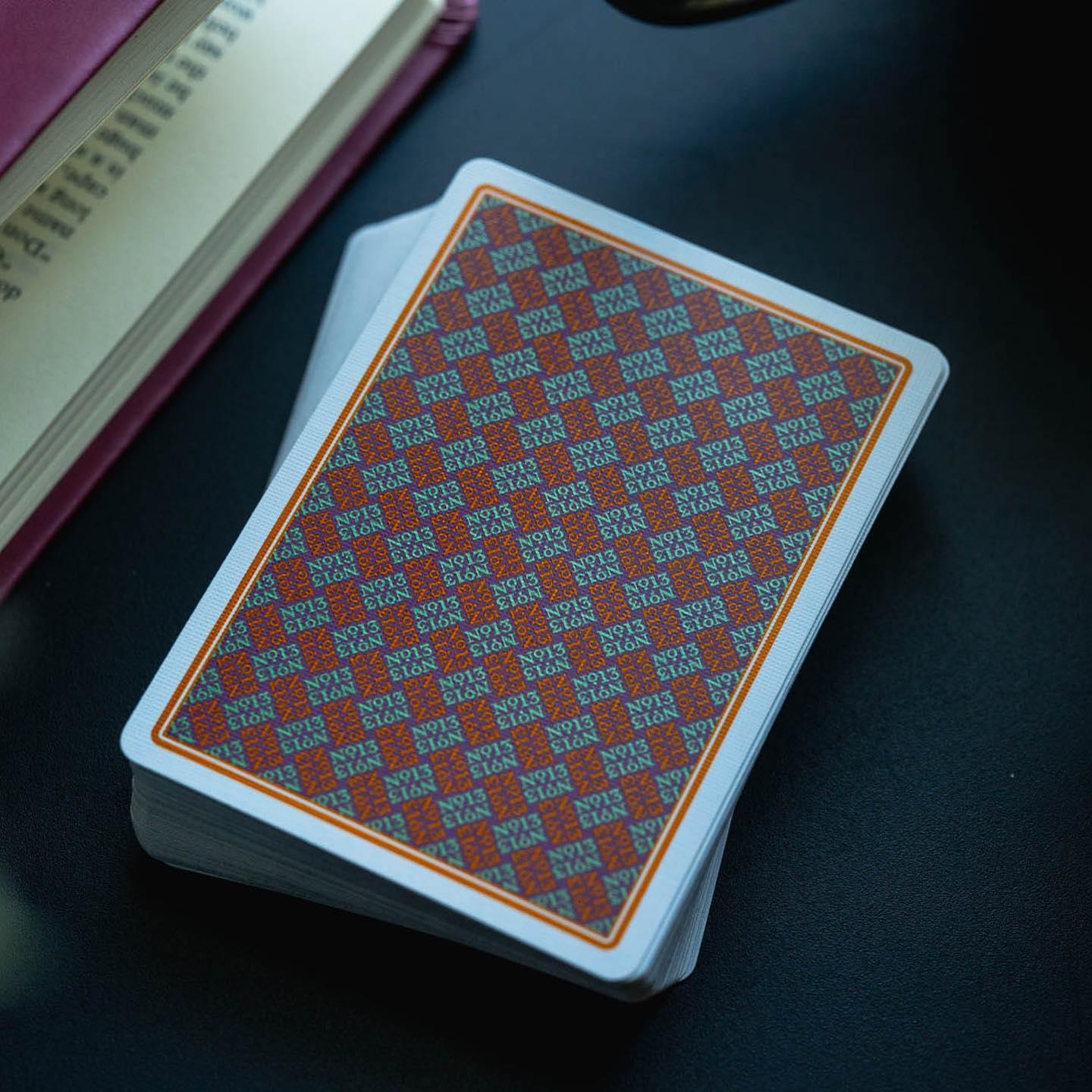 No.13 Table Players Playing Cards Vol.5 - Premium Quality Poker Cards for Game Nights, Magic Tricks & Casino Style Entertainment
