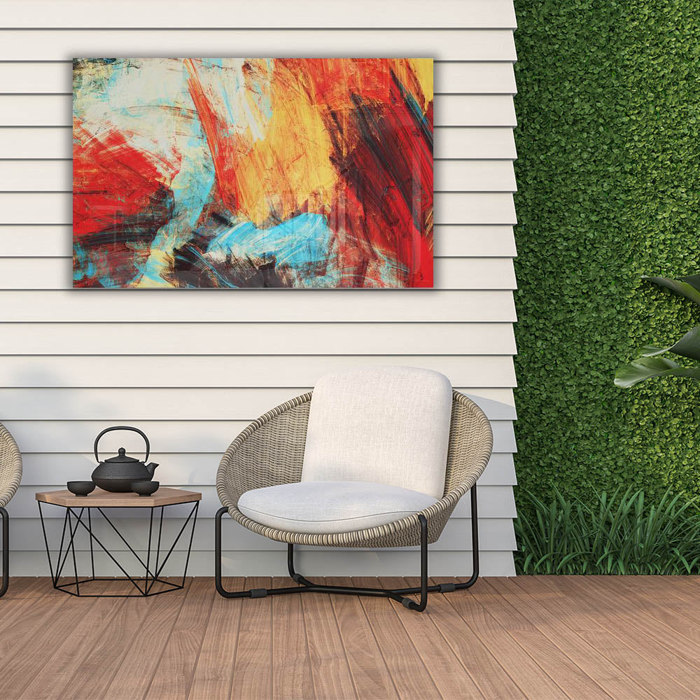 Abstract IV Art Print - Modern Abstract Wall Decor for Living Room, Bedroom & Office - Premium Canvas Painting for Home & Office Decoration - Perfect for Gifts & Interior Design