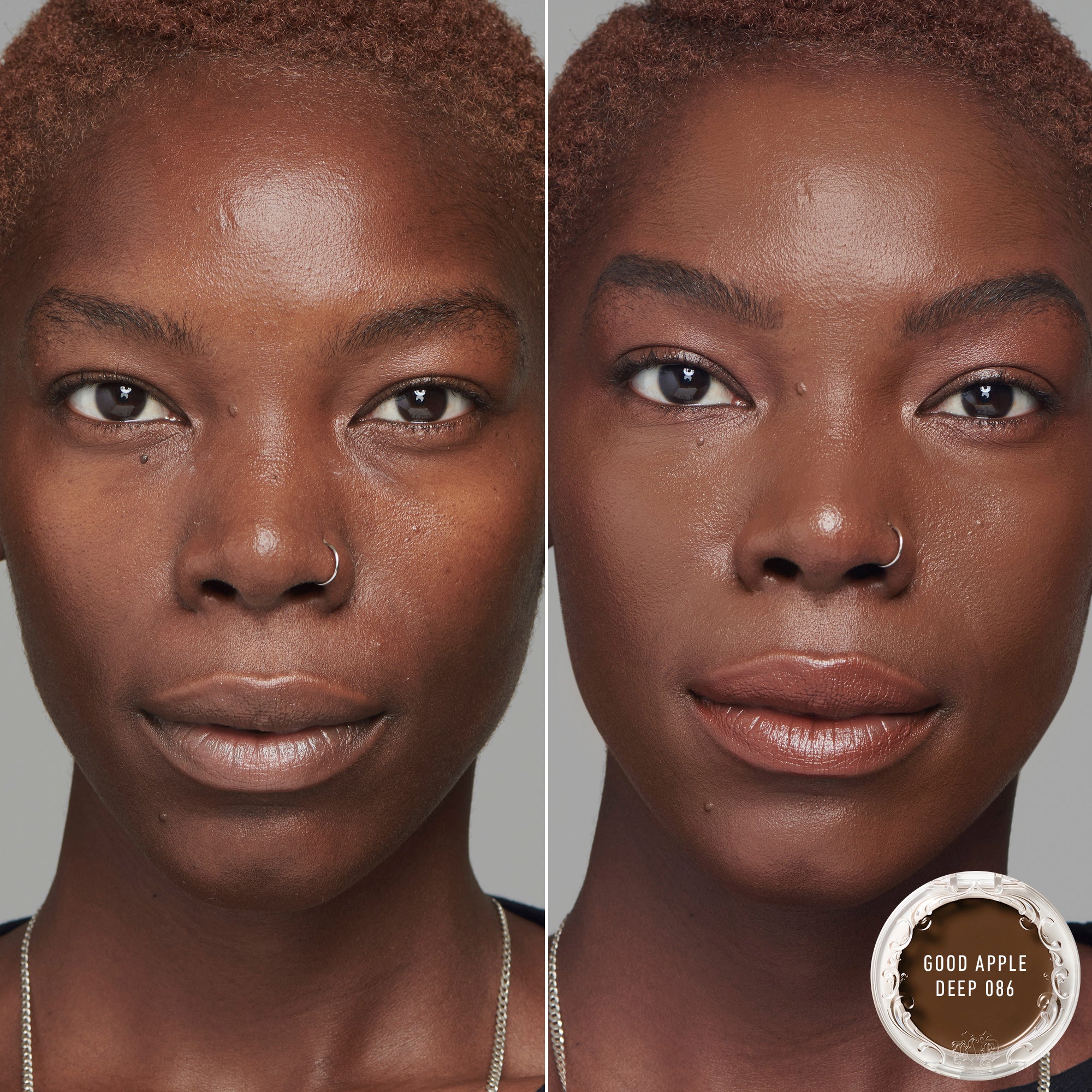 Flawless Finish Apple Skin Perfecting Foundation Balm - Lightweight, Buildable Coverage for a Natural Glow | Ideal for Daily Wear, Special Occasions & Photo Shoots