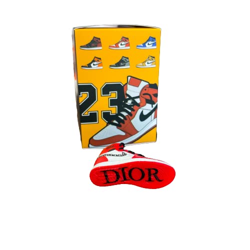 3D Shoe Model Car Air Freshener - Vent Clip Fragrance for Cars, Shoes Decor Accessory - Perfect for Sneaker Lovers & Car Enthusiasts (Type 12)