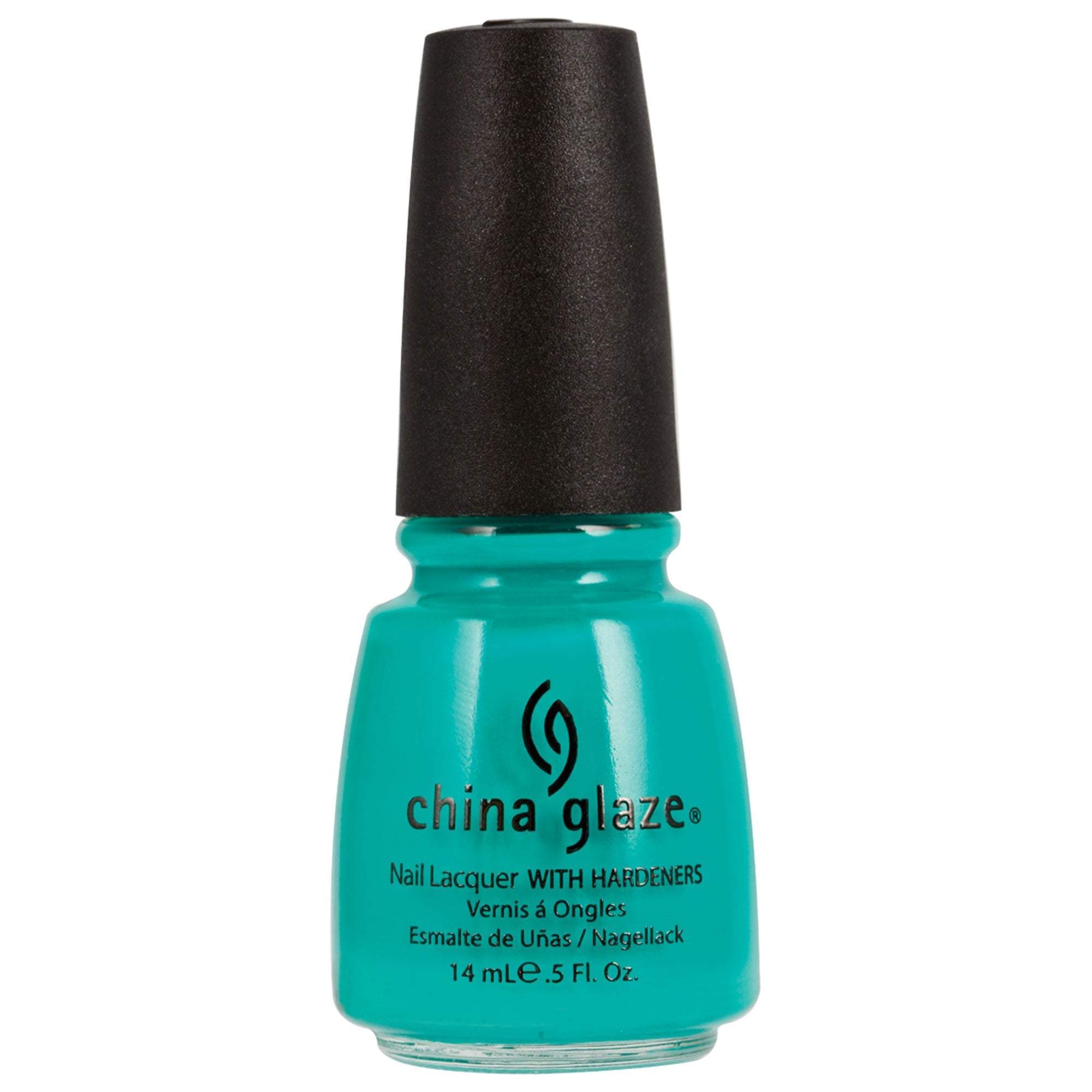 China Glaze Four Leaf Clover Nail Polish - 0.5 oz / 15ml (#80936) - Vibrant Green Lacquer for St. Patrick's Day & Spring Nail Art