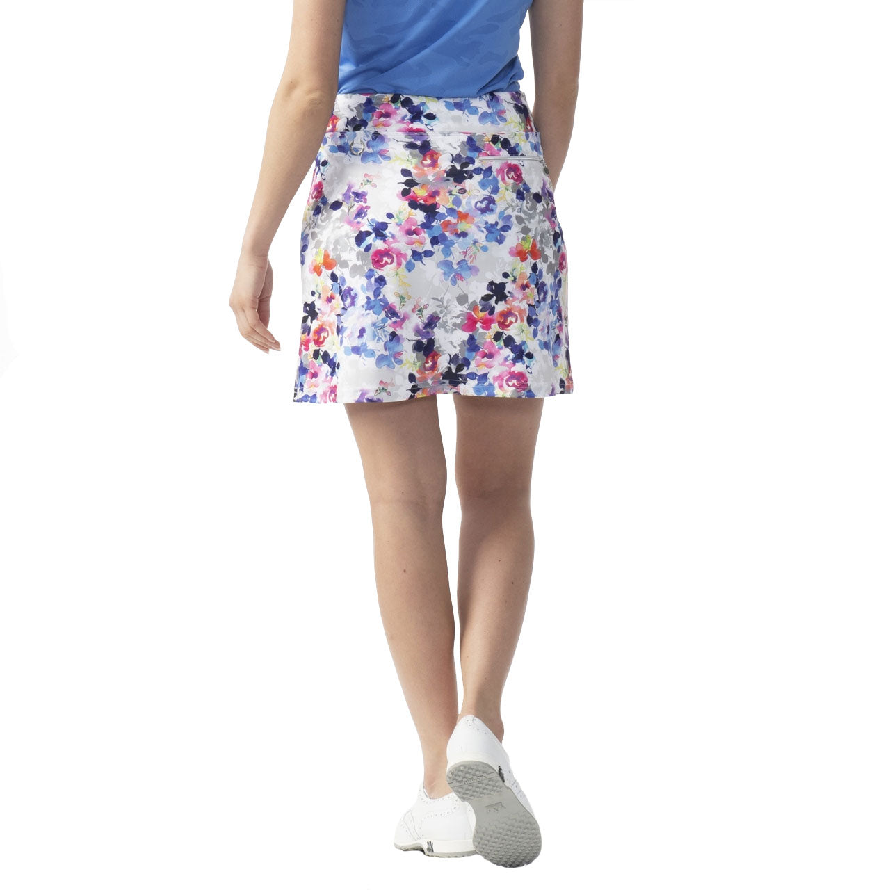 Daily Sports Mira 20in White Women's Golf Skort - Comfortable Athletic Skirt for Golf, Tennis & Casual Wear