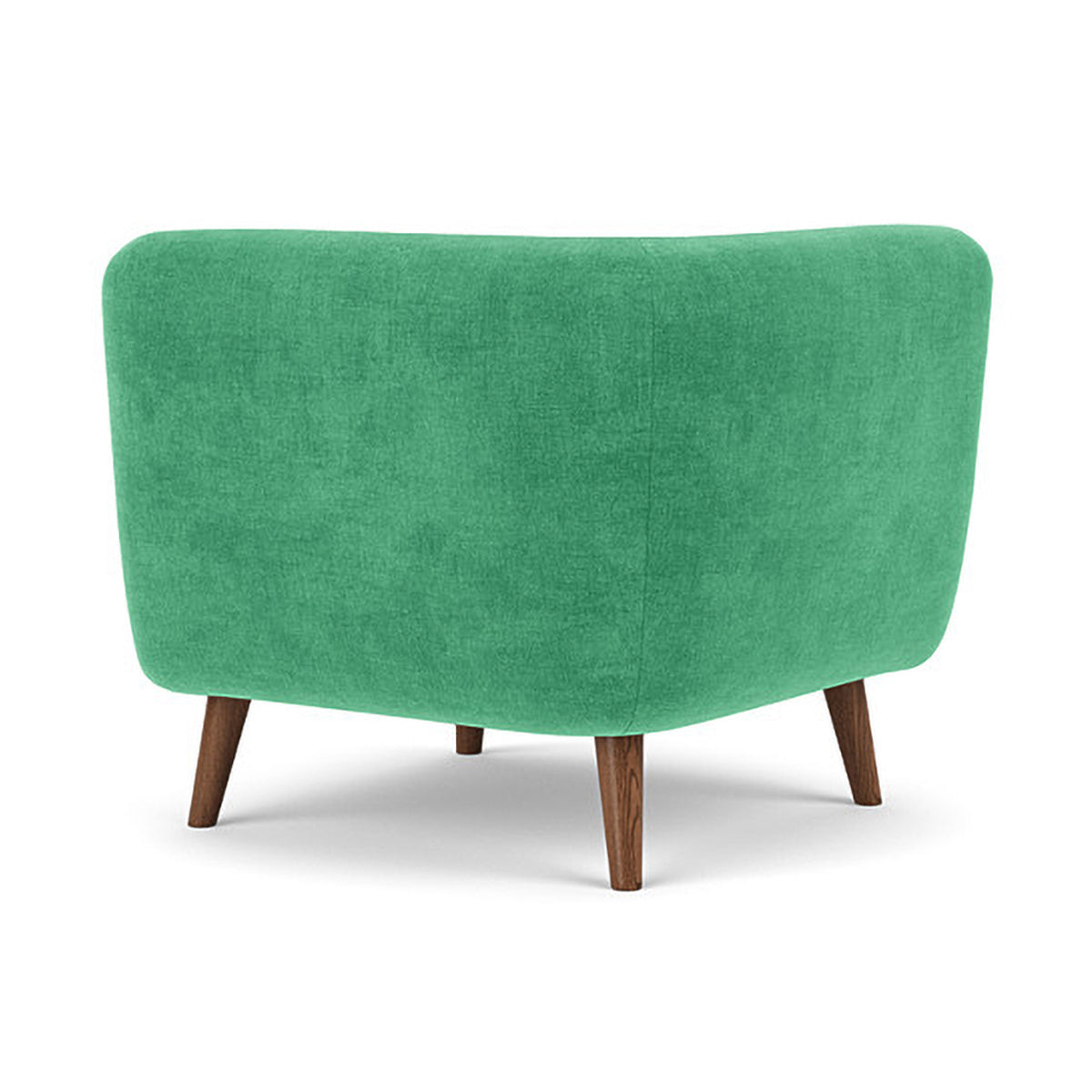 Alfred Fabric Right 1 Seater Modular Sofa - Modern Comfortable Single Chair for Living Room, Bedroom & Small Spaces