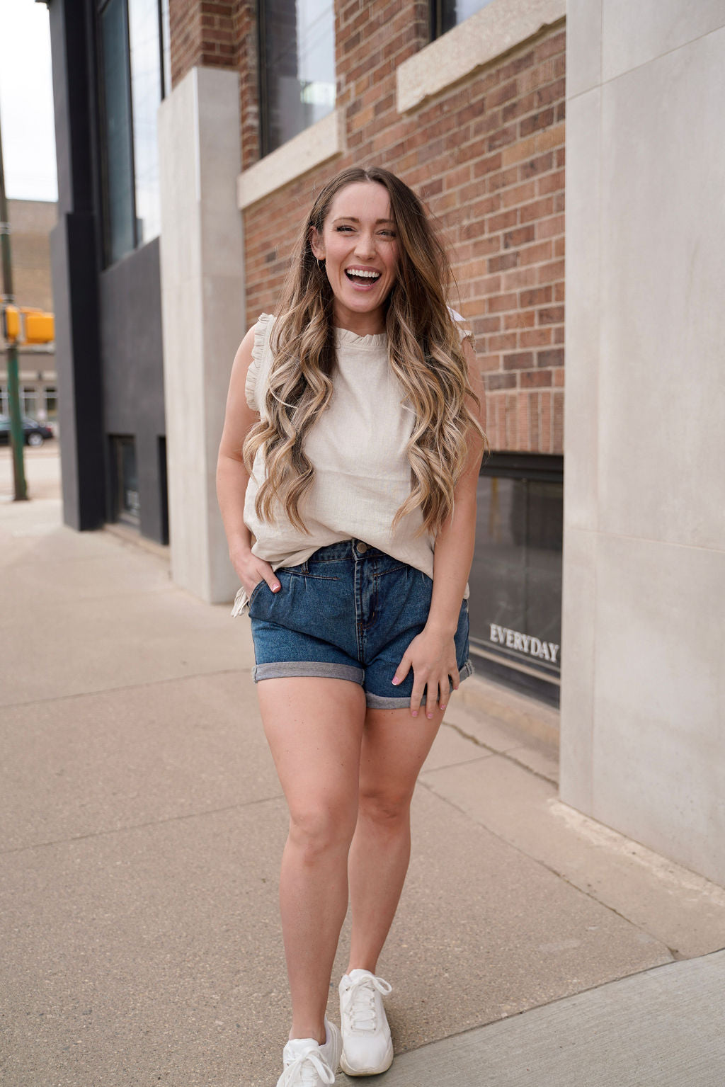 Best Women's Denim Shorts - High Waisted Stretch Jean Shorts for Summer | Casual, Beach & Outdoor Activities