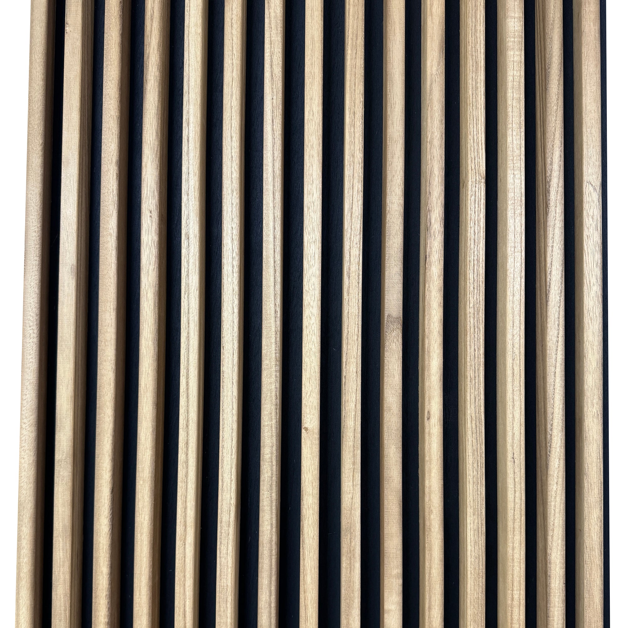 Premium WOODFLEX Flexible Outdoor Hardwood Batten Pool Fence Cladding - Oak & Black (2400mm x 600mm) | Durable Weatherproof Pool Safety Barrier for Backyard, Garden & Commercial Use