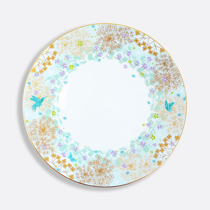 Bernardaud Féerie Plate - Elegant French Porcelain Dinner Plate for Fine Dining & Special Occasions | Perfect for Weddings, Anniversaries & Luxury Table Settings