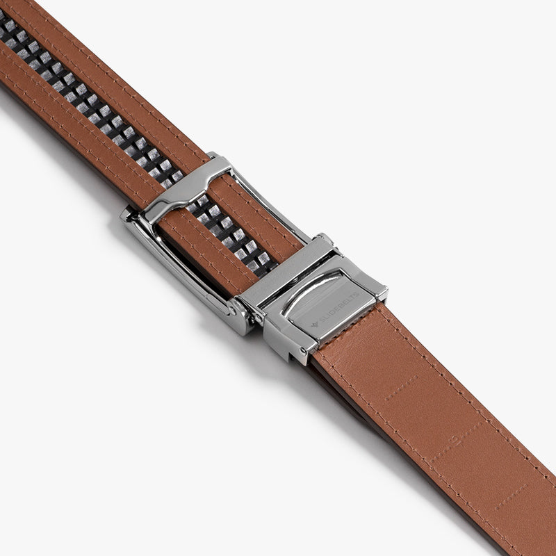 Premium Full Grain Leather Belt for Men - Genuine Adobe Leather Dress & Casual Belt - Durable & Stylish for Office, Business, Wedding & Everyday Wear