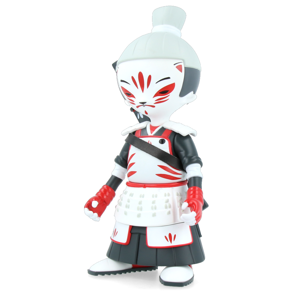 Kid Katana Vinyl Toy - Kitsune Fox Design | Collectible Action Figure for Kids & Anime Fans | Perfect for Display, Gifts & Cosplay