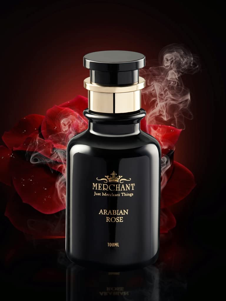 Arabian Rose Eau De Parfum - Unisex Fragrance for Men & Women (100ml) | Long Lasting Luxury Scent for Date Night, Office & Special Occasions