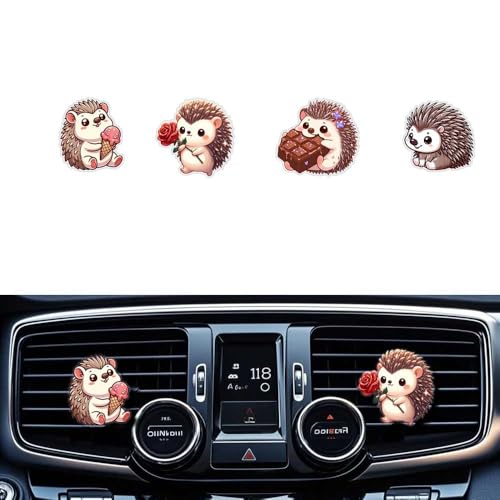 Hedgehog Air Freshener Clips