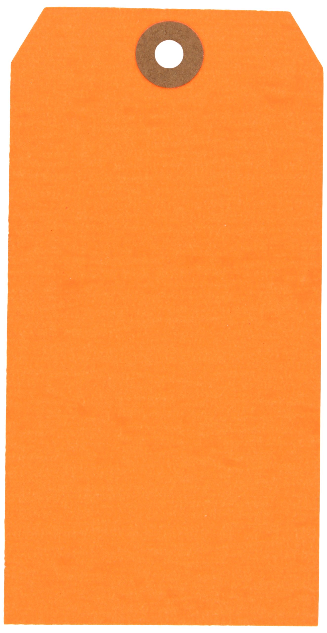 Brady 102086 Heavy Duty Blank Fluorescent Tags - 2-7/8