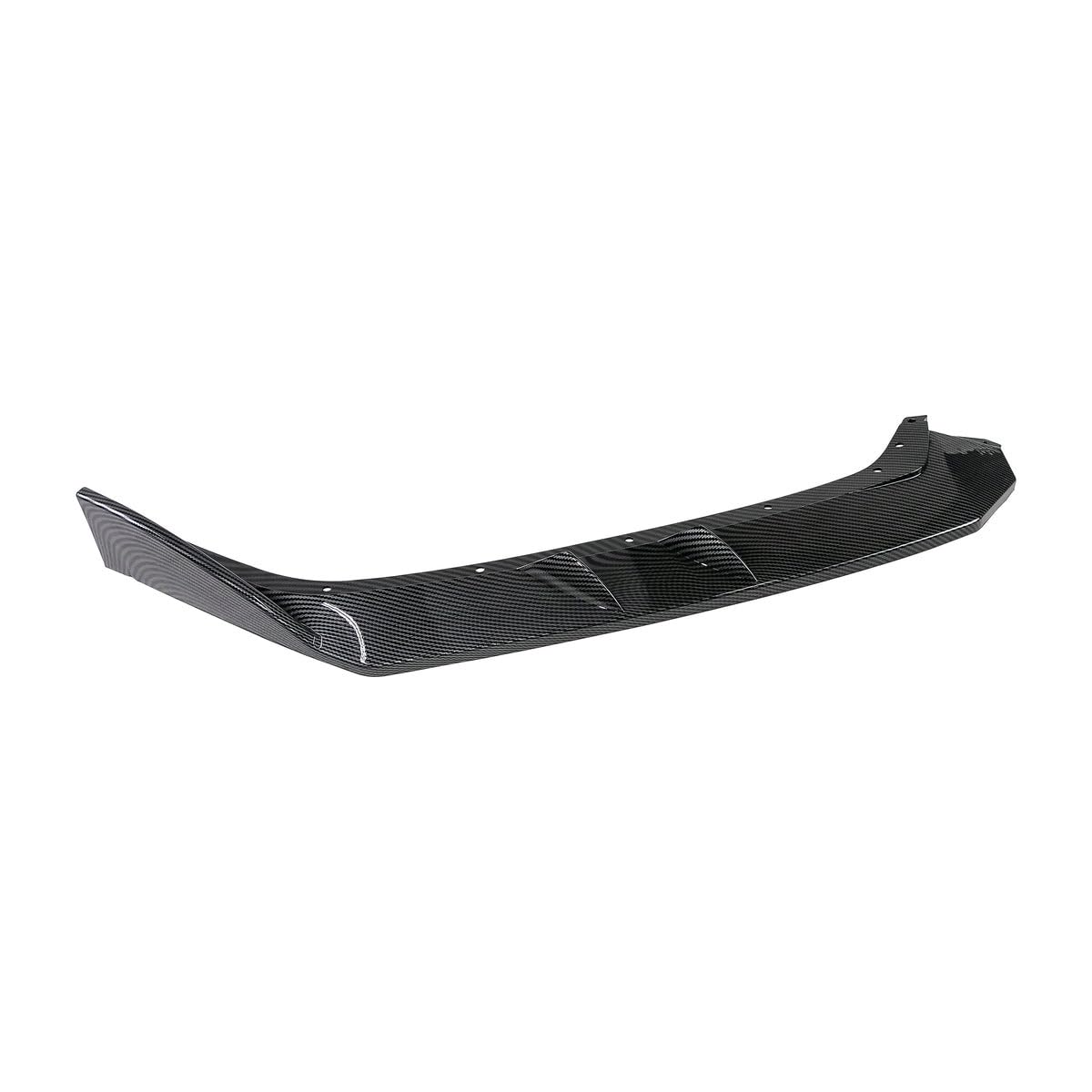 2020-2024 Corvette C8 Front Bumper Lip Splitter - Carbon Fiber Style Spoiler for Enhanced Aerodynamics & Sporty Look | Perfect for Racing, Car Shows & Street Performance