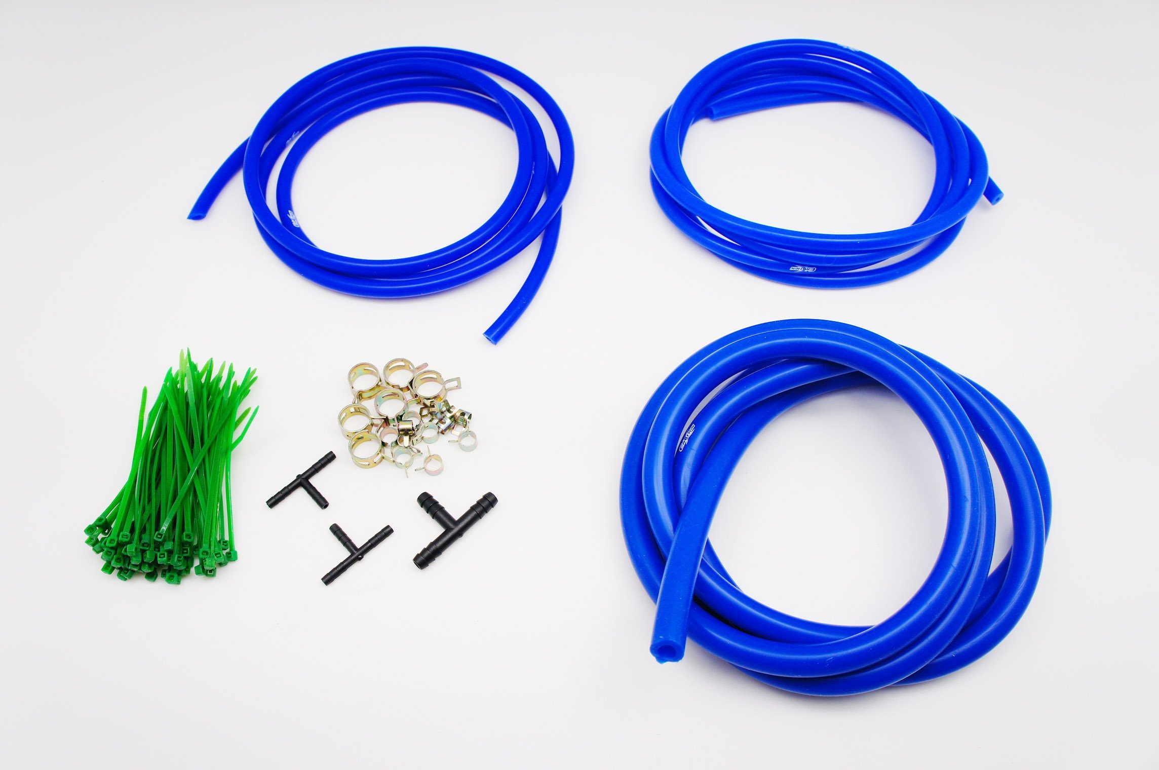 Autobahn88 High Performance Silicone Vacuum Hose Kit for Subaru - Blue (Fits All Models) | Engine Bay Upgrade & DIY Car Mods for Enhanced Aesthetics & Performance