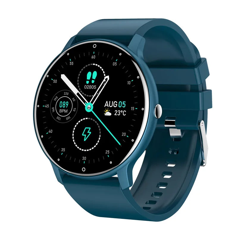 ZL02 Series Ultra 8/9 Round Smartwatch - Stylish Fitness Tracker with Heart Rate Monitor, Sleep Tracking & Waterproof Design - Perfect for Running, Swimming & Everyday Wear
