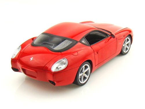 Ferrari 575 GTZ Zagato 1:18 Scale Diecast Model Car - Red Collectible Sports Car for Display & Racing Enthusiasts - Perfect for Home Office Decor, Car Showcases & Gift Giving