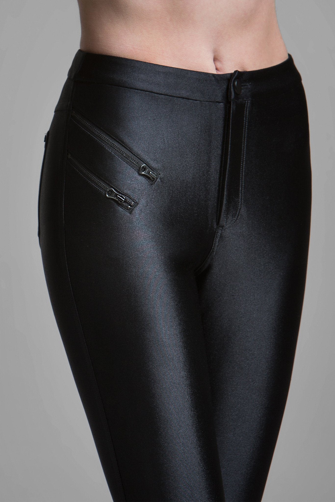 Diana Shine Leggings for Women - High Waist Yoga Pants with Shiny Fabric - Perfect for Workout, Running, Gym & Everyday Wear