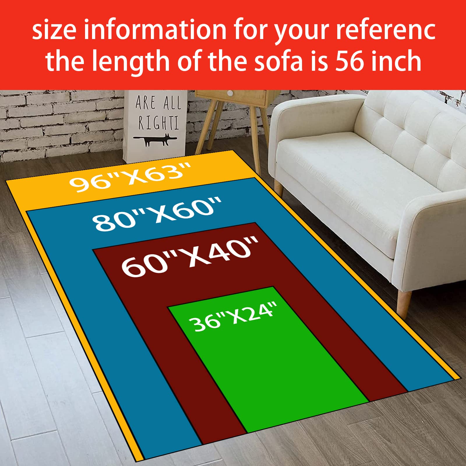 36x24 Inches Gaming Rug for Boys Room - Soft Gamer Carpet with Controller Design - Perfect for Bedroom, Game Room & Teen Decor