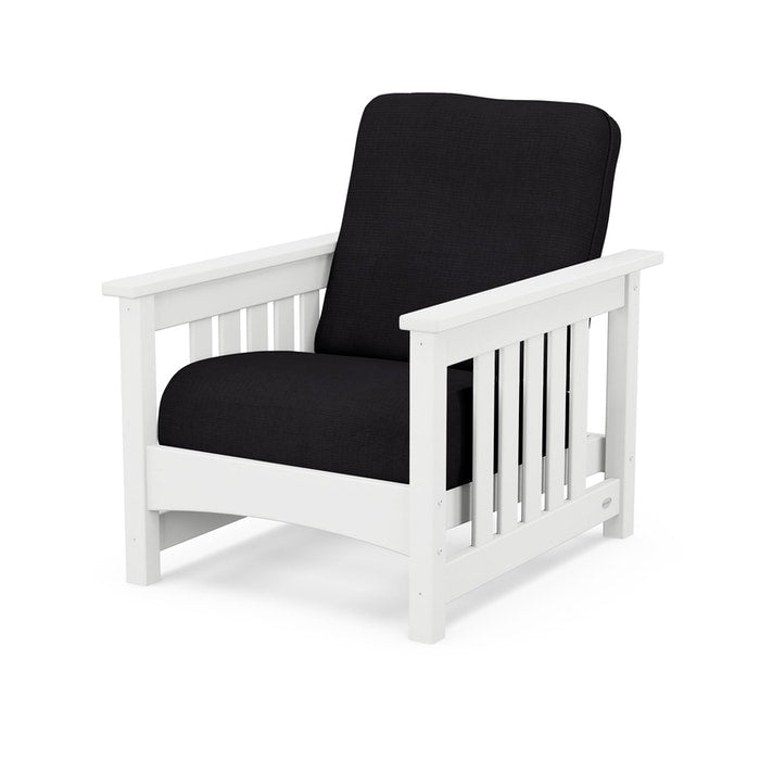 POLYWOOD Classic Mission Chair - Durable Outdoor Adirondack Chair for Patio, Garden & Poolside - Weather-Resistant & Eco-Friendly Recycled Plastic Furniture