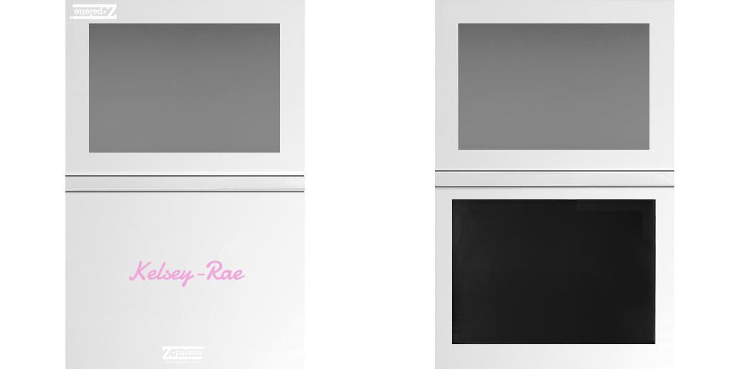 Custom Extra Large Z Palette - Magnetic Makeup Palette for Eyeshadows & Blush - Perfect for Professional Artists & Travel