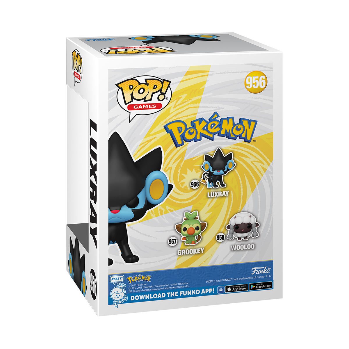 Funko Pop Pokemon Luxray Vinyl Figure #956 - Collectible Toy for Fans & Gift for Gamers - Perfect for Display, Decor, and Pokemon Collections