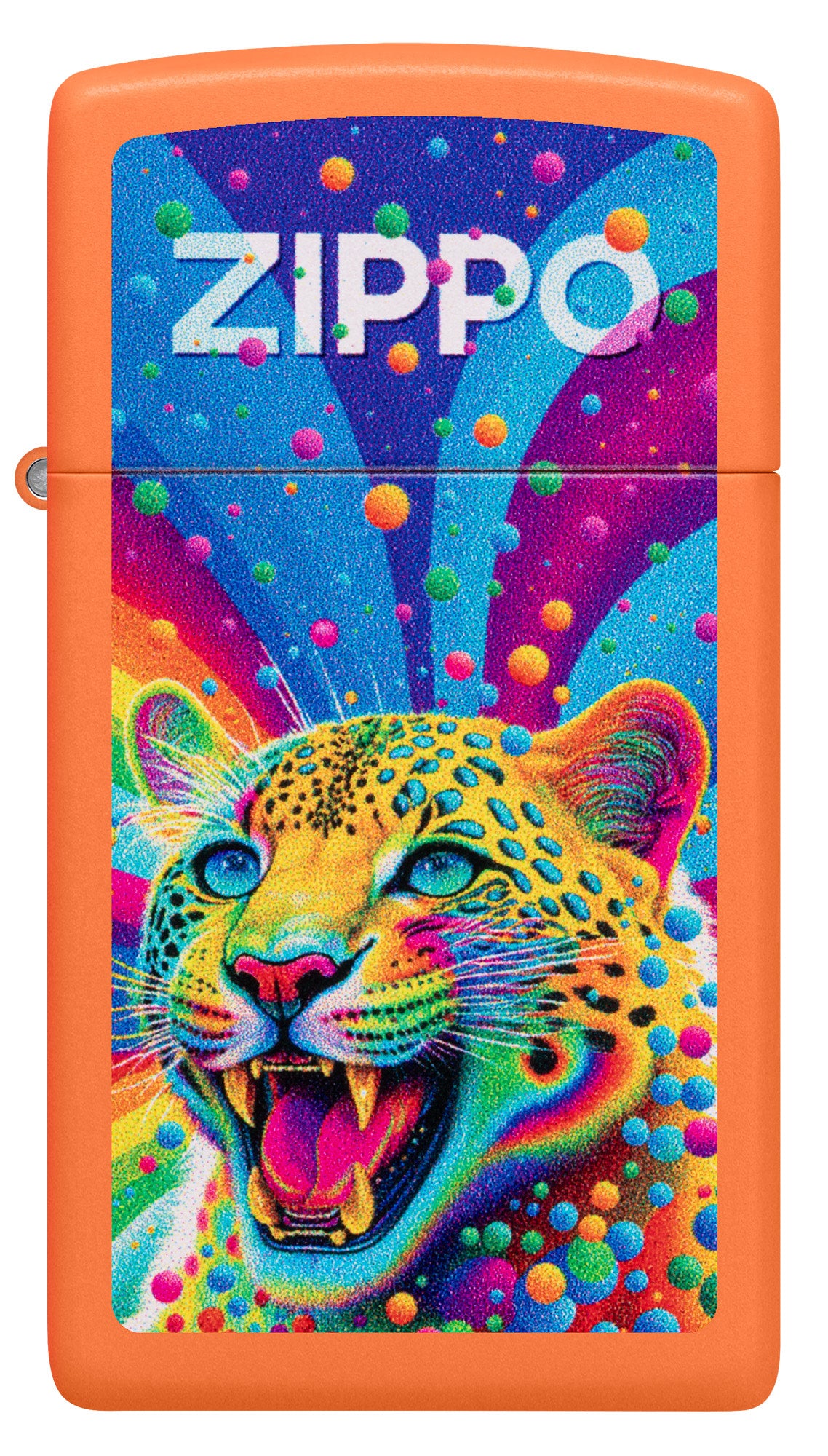 Leopard Print Zippo Lighter - Stylish Windproof Refillable Metal Lighter for Smoking, Camping, Outdoor Adventures & Collectibles