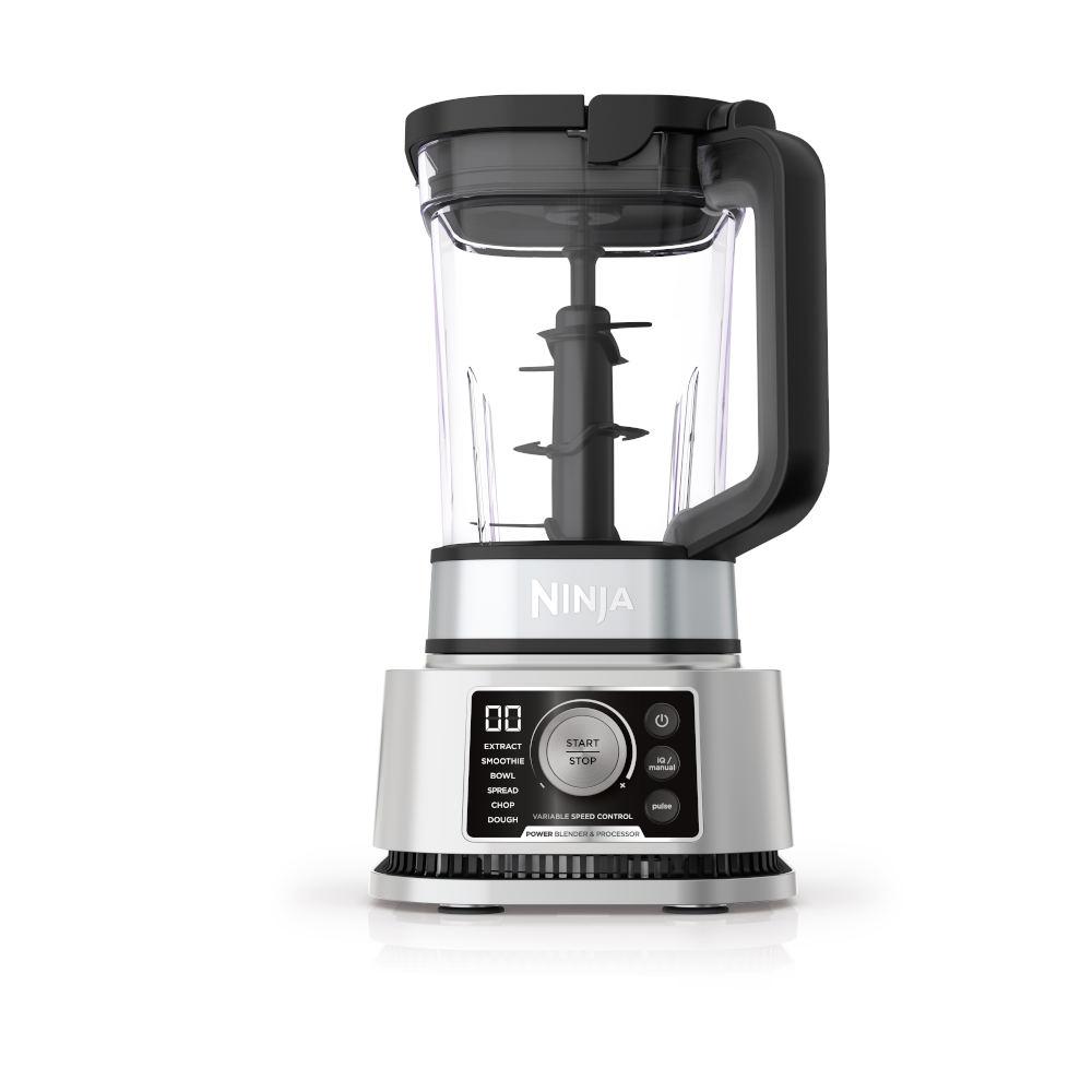 Ninja Foodi Power Blender and Food Processor System - 1500W High-Speed Blender with 72oz Pitcher & 8-Cup Processor Bowl - Perfect for Smoothies, Sauces, Dips & Meal Prep