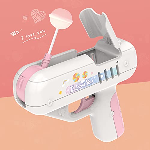 Lollipop Gun Toy - Candy Shooter with Storage for Boys & Girls | Fun Party Favors, Birthday Gifts & Surprise Ideas | Great for Playdates, Halloween & Video Challenges