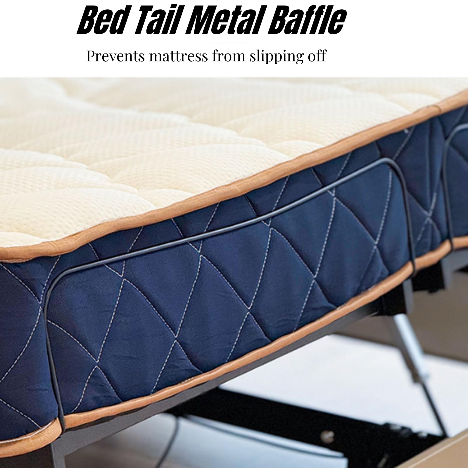 Redlife Queen Adjustable Bed Frame - Electric Bed Base with Remote Control, Independent Head/Foot Incline & Zero Gravity Position | Easy Assembly for Queen Mattress | Perfect for Back Pain Relief, Reading in Bed & Home Theater Setup