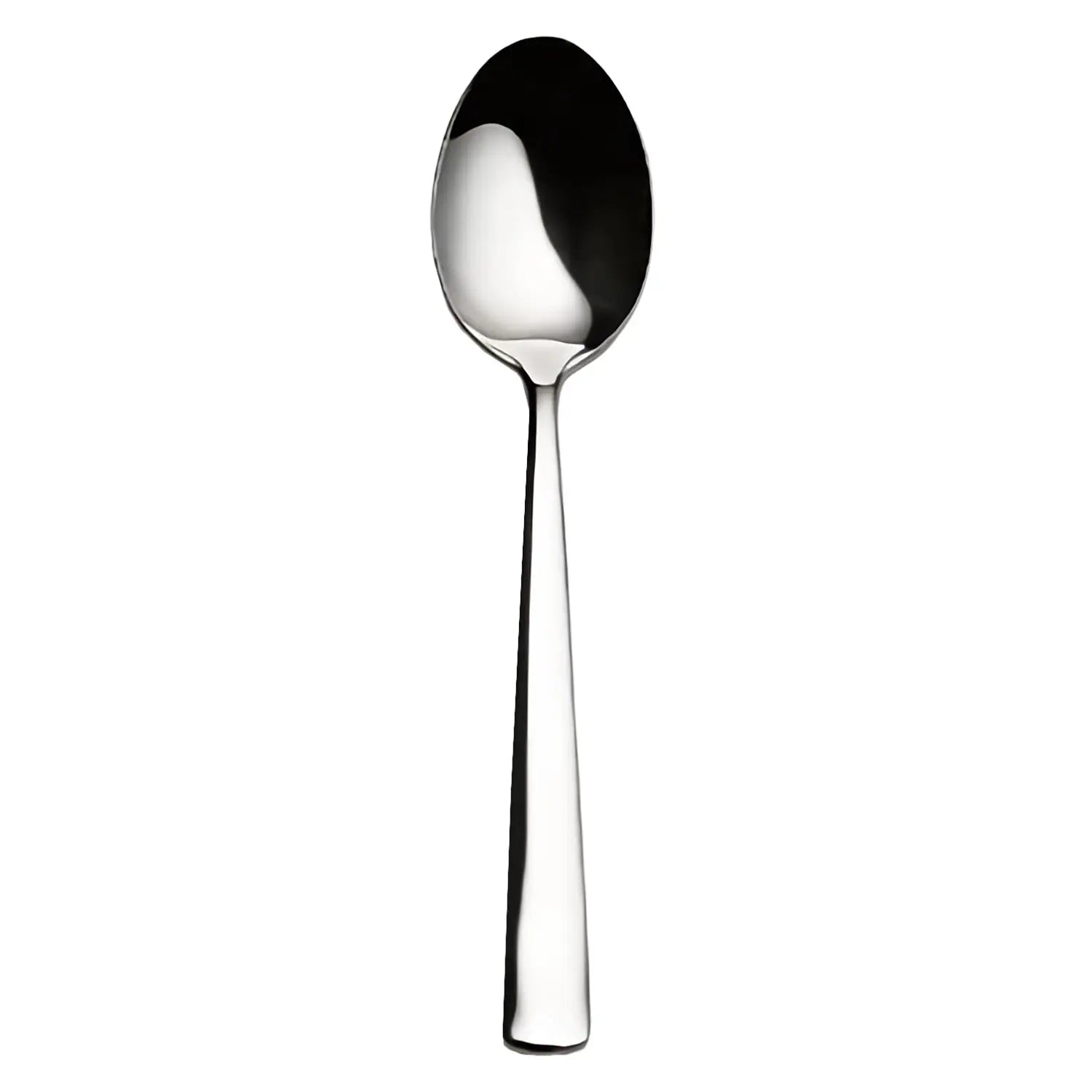Luckywood Dayton Premium Stainless Steel Dessert Spoon Set - 18/10 Rust-Proof Tea Spoon for Cake, Ice Cream, Desserts - Elegant Silverware for Parties, Restaurants & Home Dining