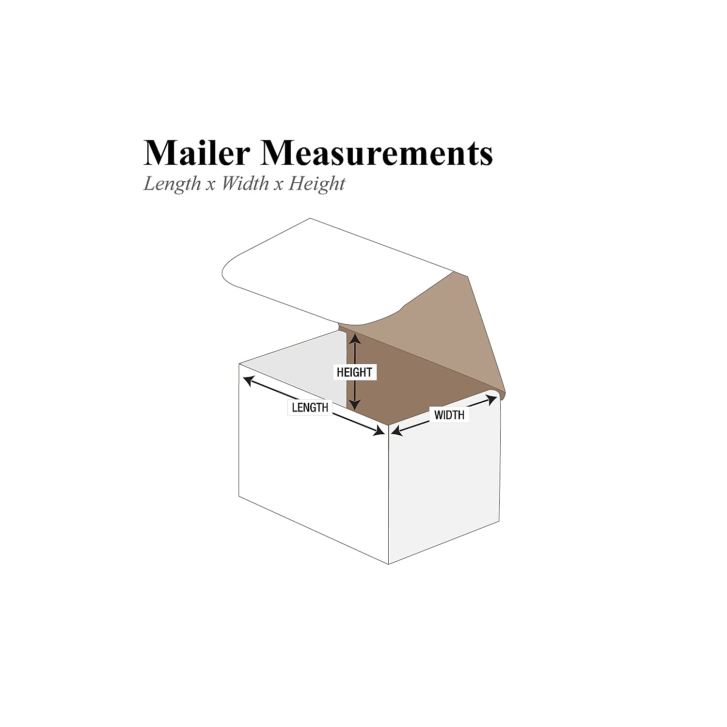 BOX USA Small Corrugated Cardboard Shipping Boxes 10x8x6 Inches (50-Pack) - Durable Moving, Packing & Storage Boxes for Home, Office & Ecommerce Shipping