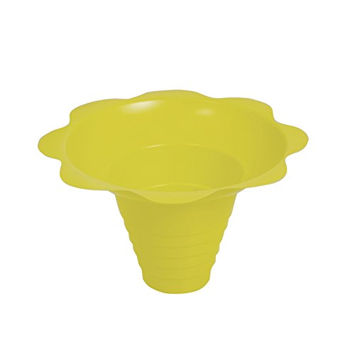 Premium 8oz Yellow Snow Cone Cups - 1000 Count Bulk Pack for Shaved Ice, Slushies, and Desserts - Perfect for Parties, Events, and Summer Treats